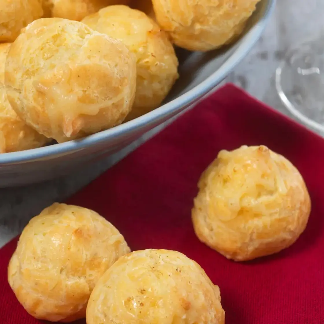 Gougères au comté