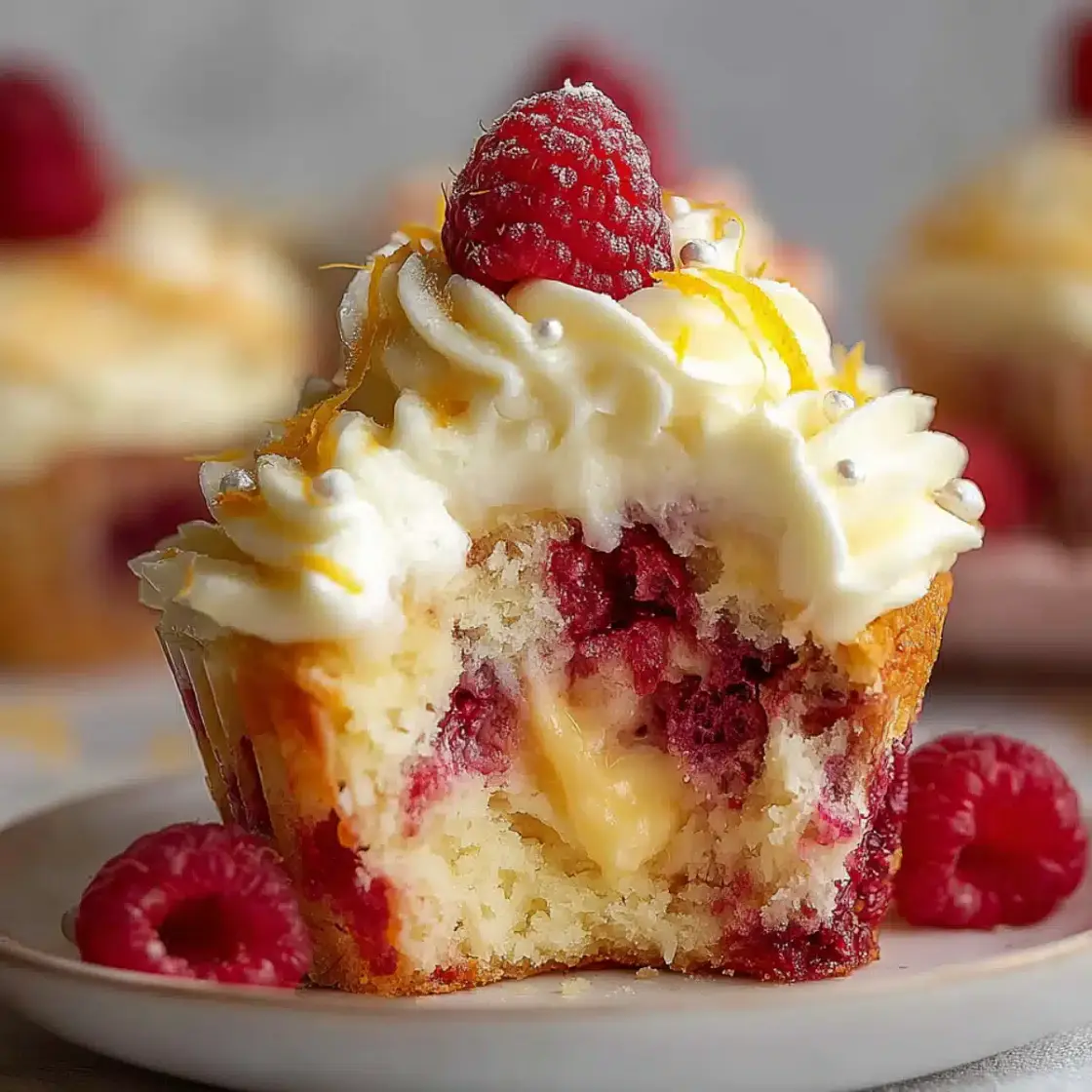 Raspberry Lemon Heaven Cupcakes — Easy and Delicious Recipe