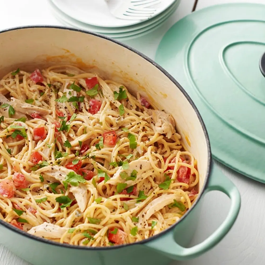 One-Pot Chicken Spaghetti