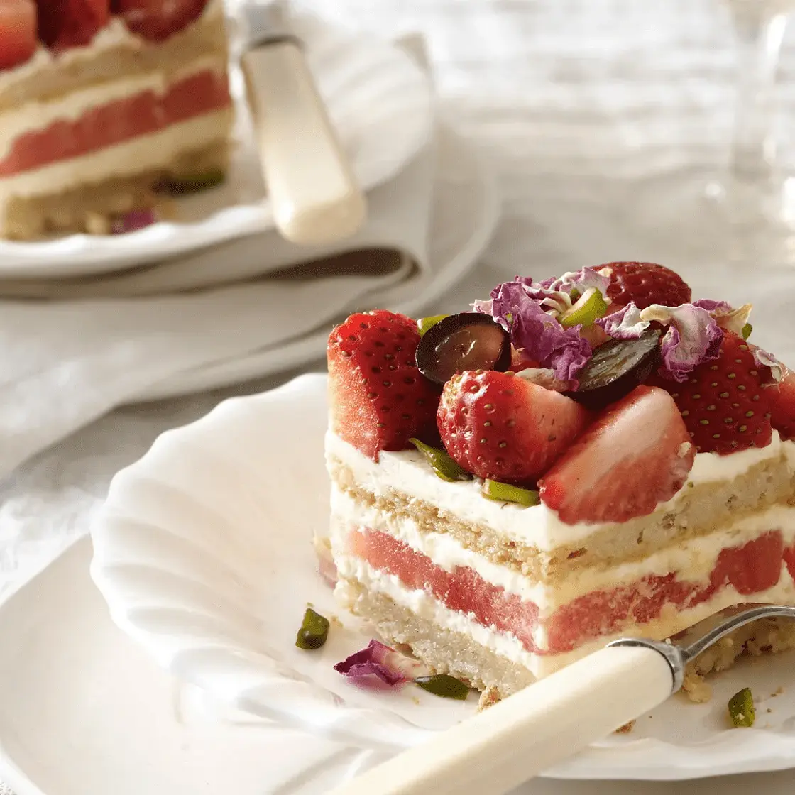 Black Star Pastry’s strawberry and watermelon cake