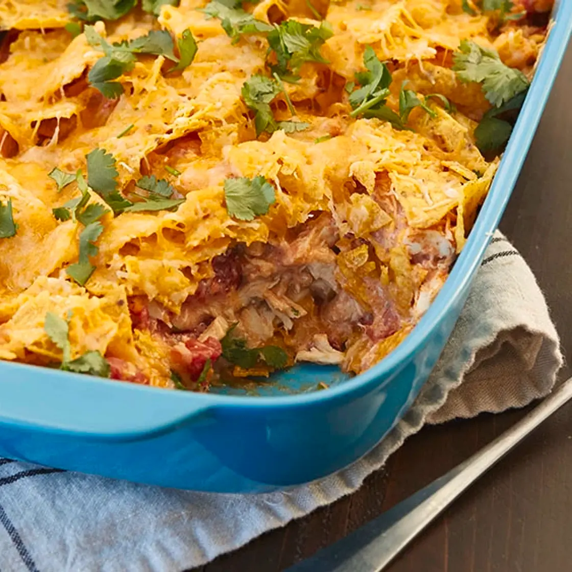 Doritos™ Cheesy Chicken Casserole