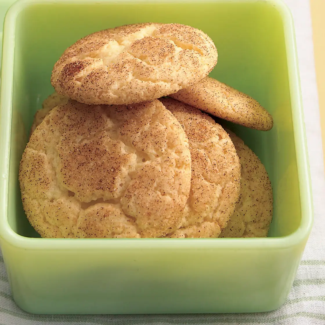 Cake Mix Snickerdoodles