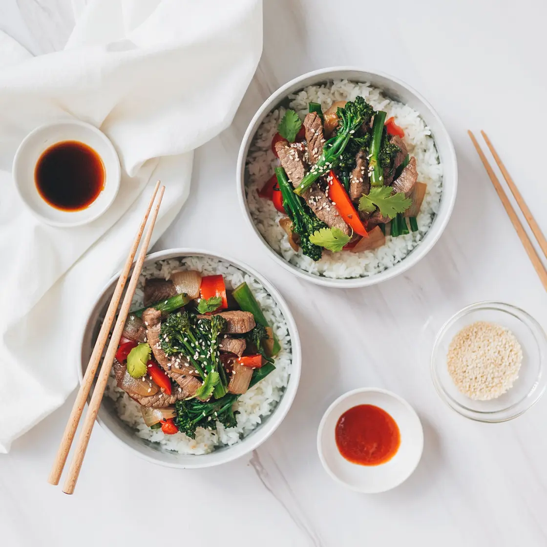 Broccolini Beef Stir-Fry