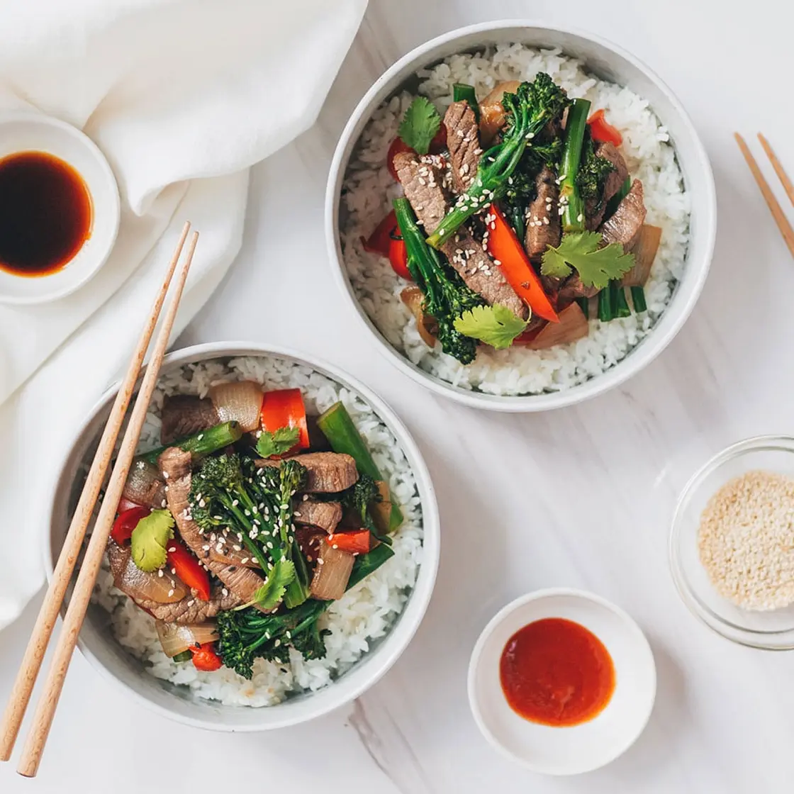 Broccolini Beef Stir-Fry