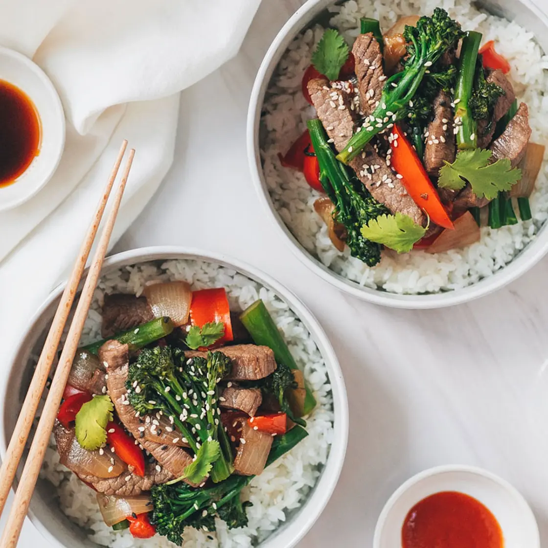 Broccolini Beef Stir-Fry