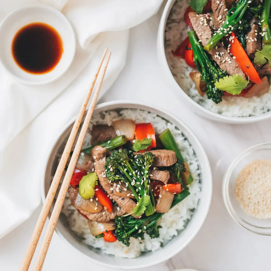 Broccolini Beef Stir-Fry
