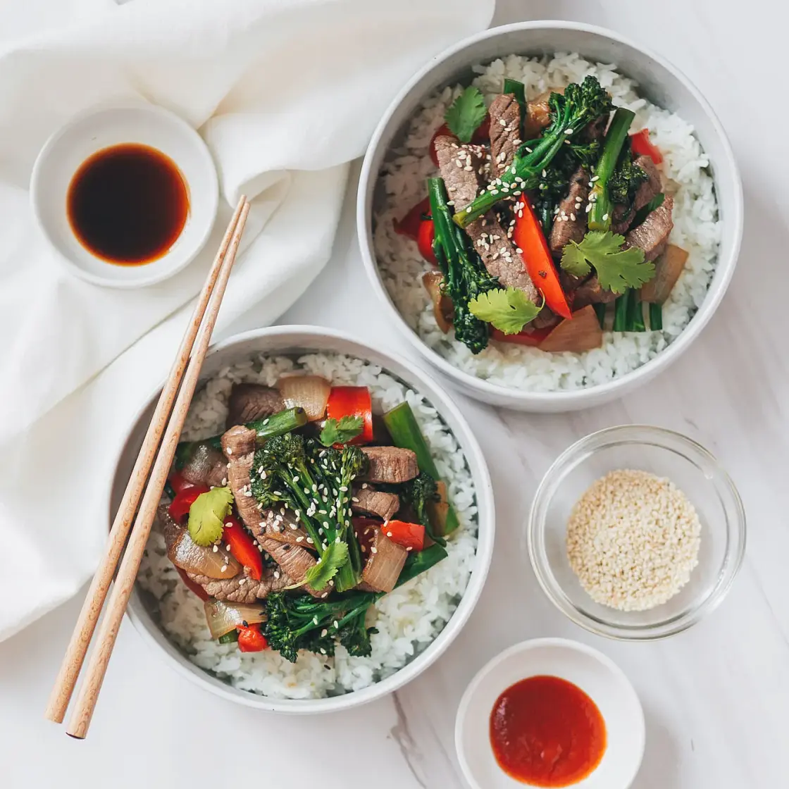 Broccolini Beef Stir-Fry