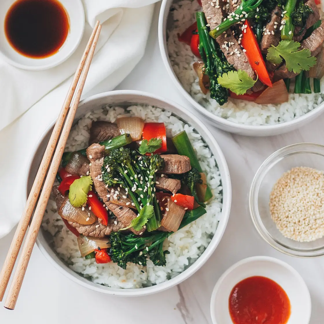 Broccolini Beef Stir-Fry