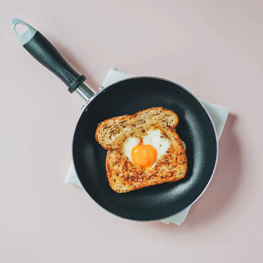 Valentine's Egg-in-a-Hole