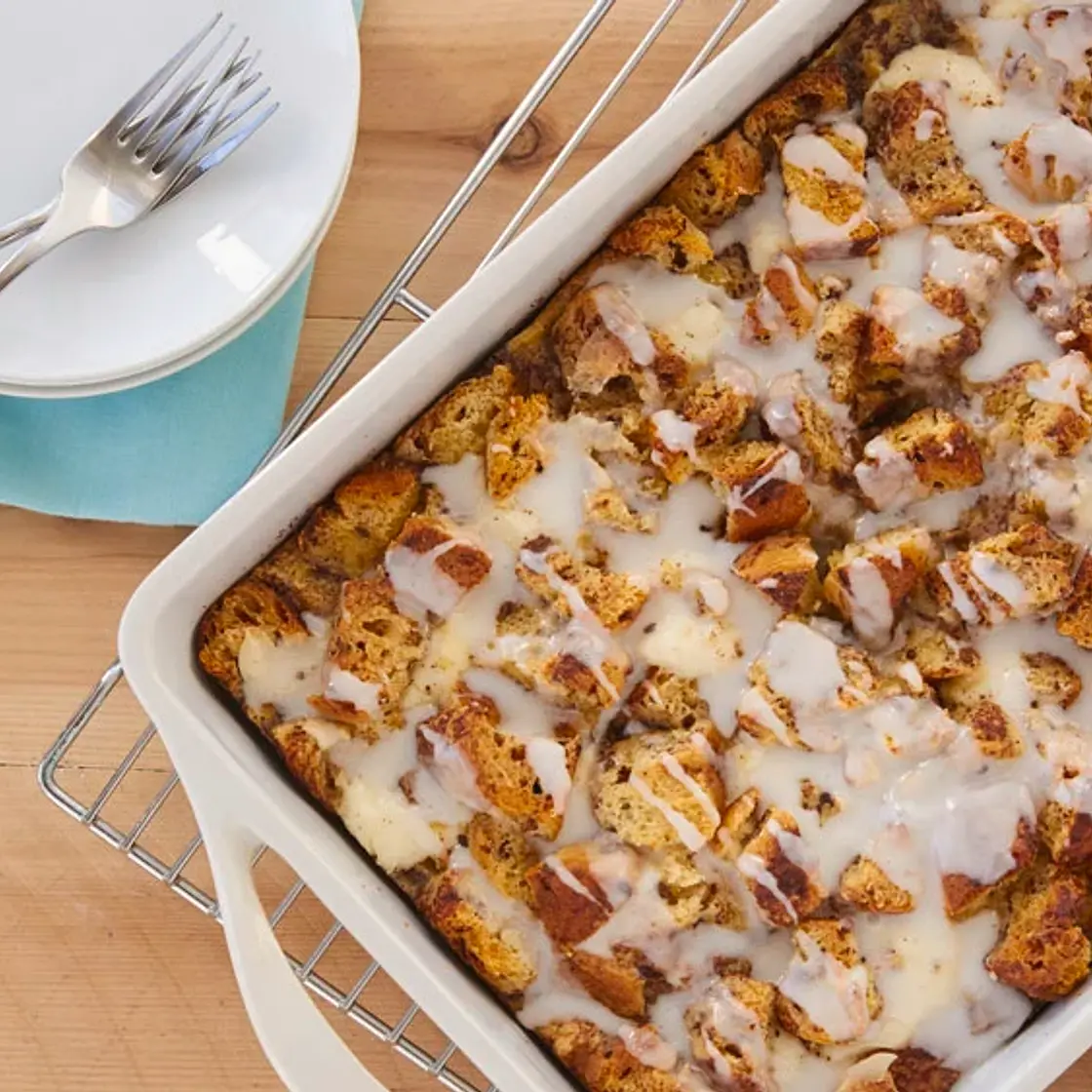 Cinnamon Roll Breakfast Casserole