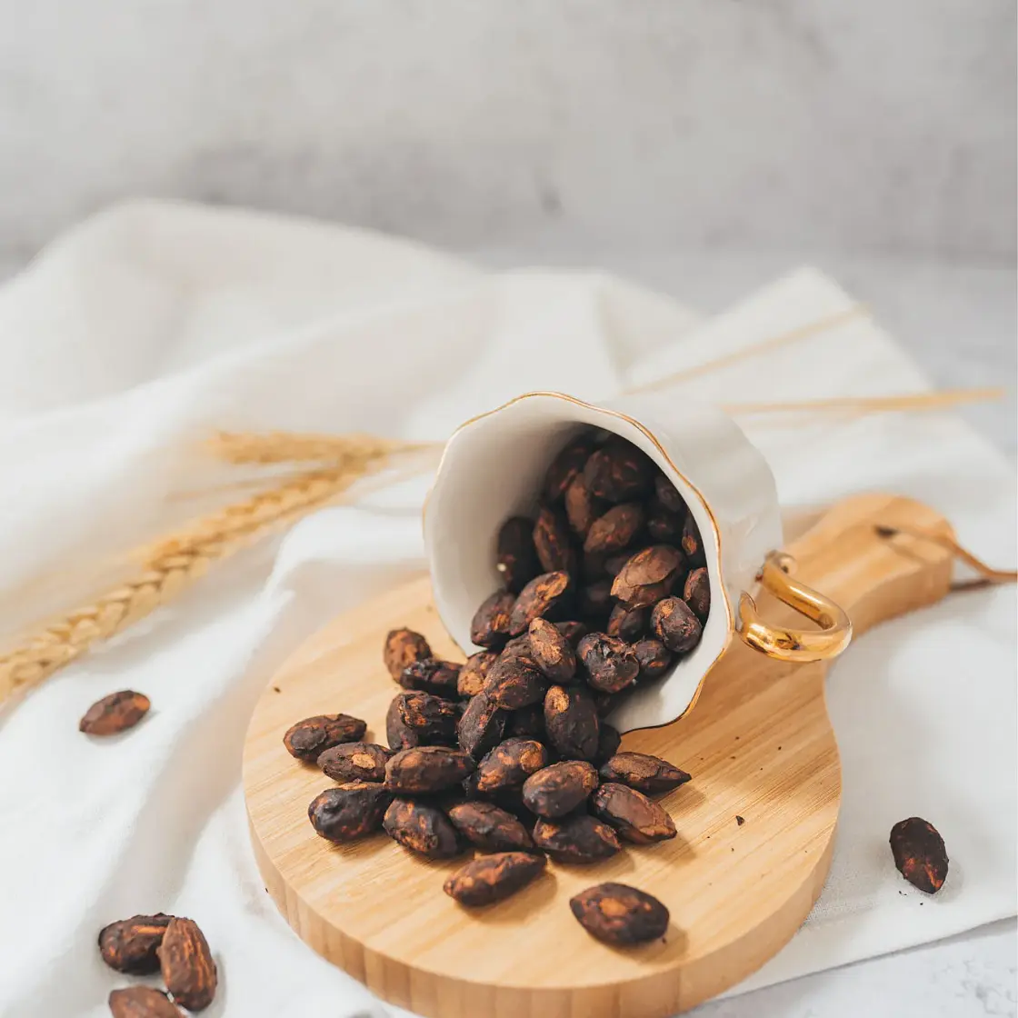 Low Sugar Cacao Almonds