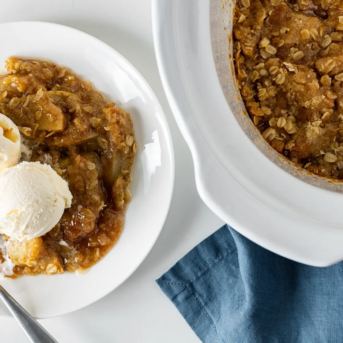 Slow-Cooker Apple Crisp