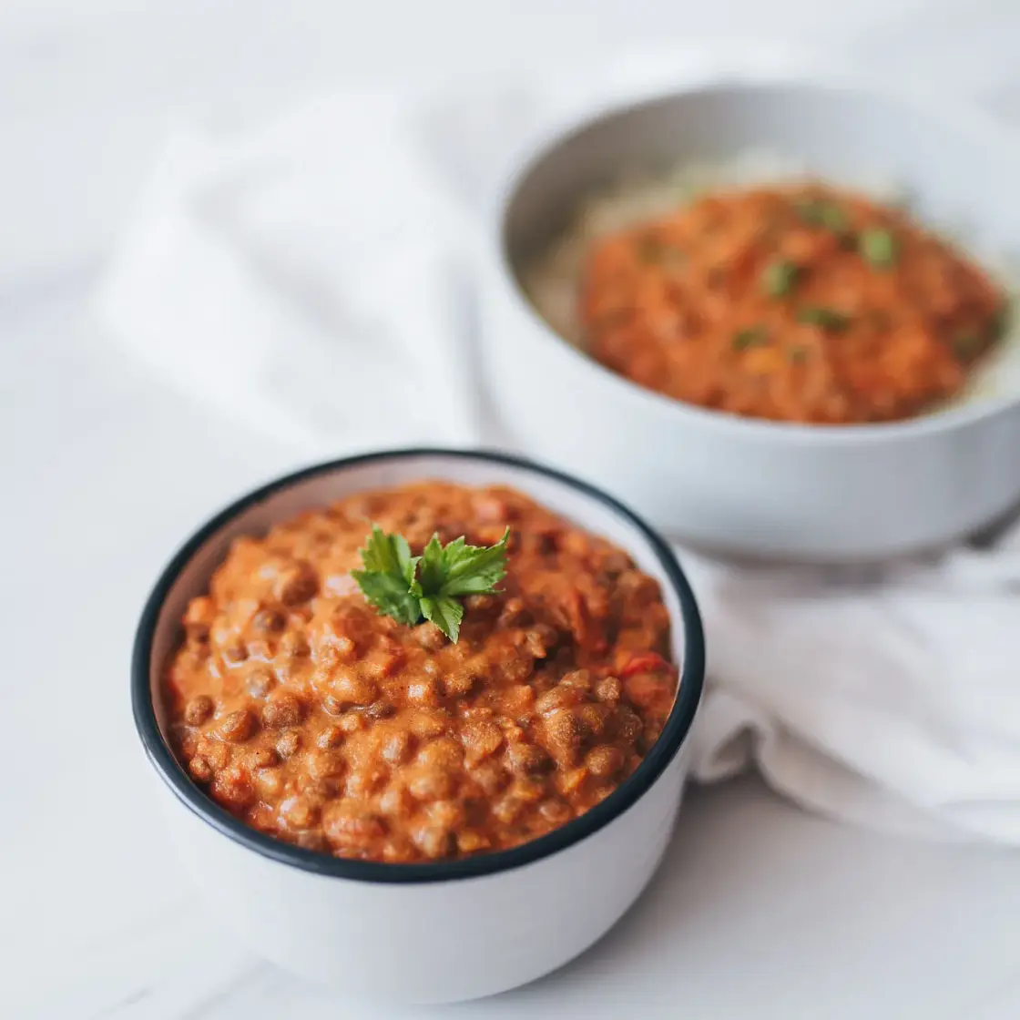 5-Ingredient Creamy Tomato Lentil Curry