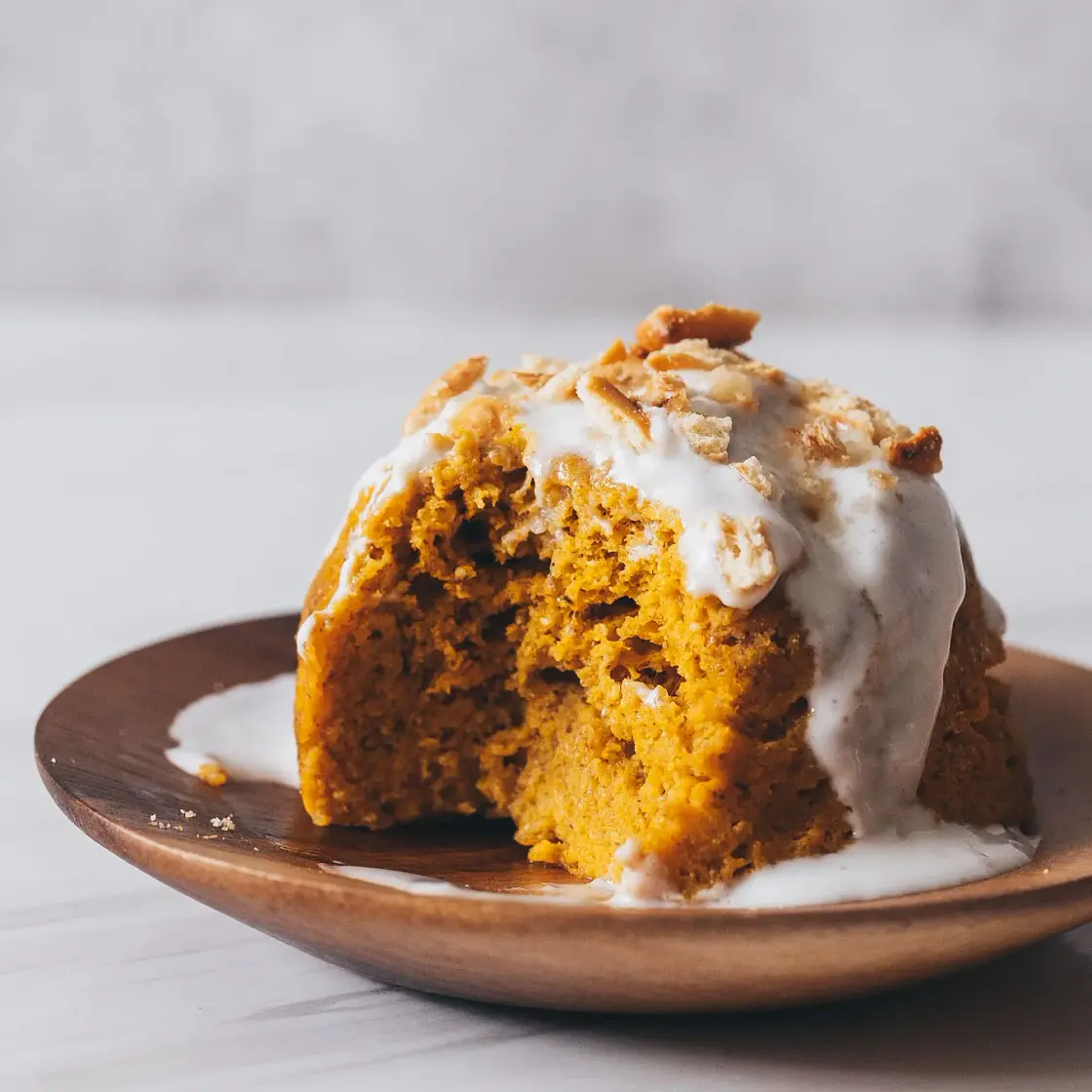 High Fiber Pumpkin Mug Cake
