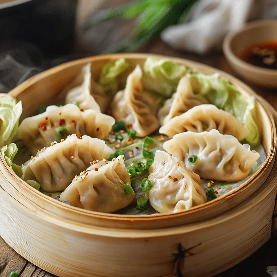 The Best Steamed Pork Dumplings