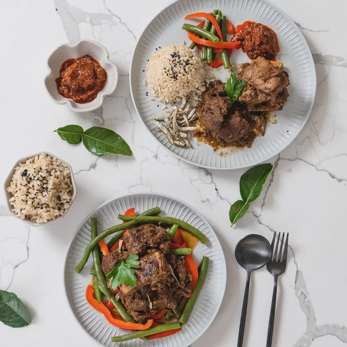 Healthy Beef Rendang