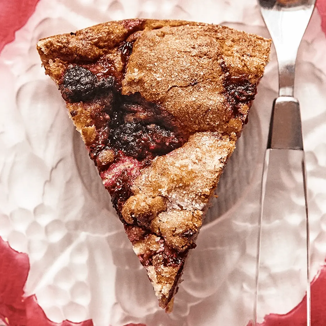 Alison Roman's raspberry ricotta cake
