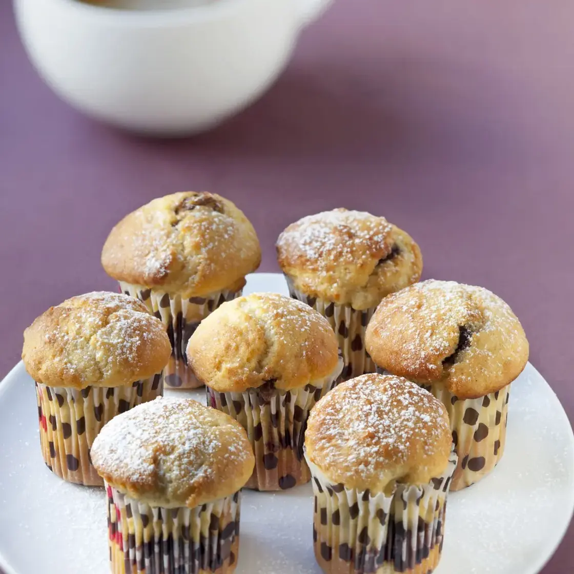 Muffins coeur de Nutella