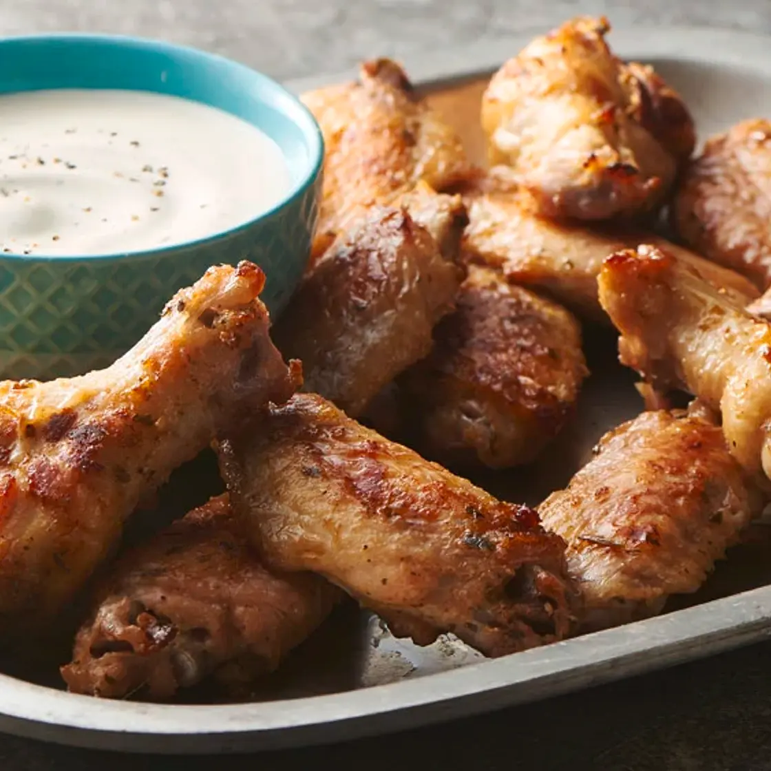 4-Ingredient Ranch Chicken Wings
