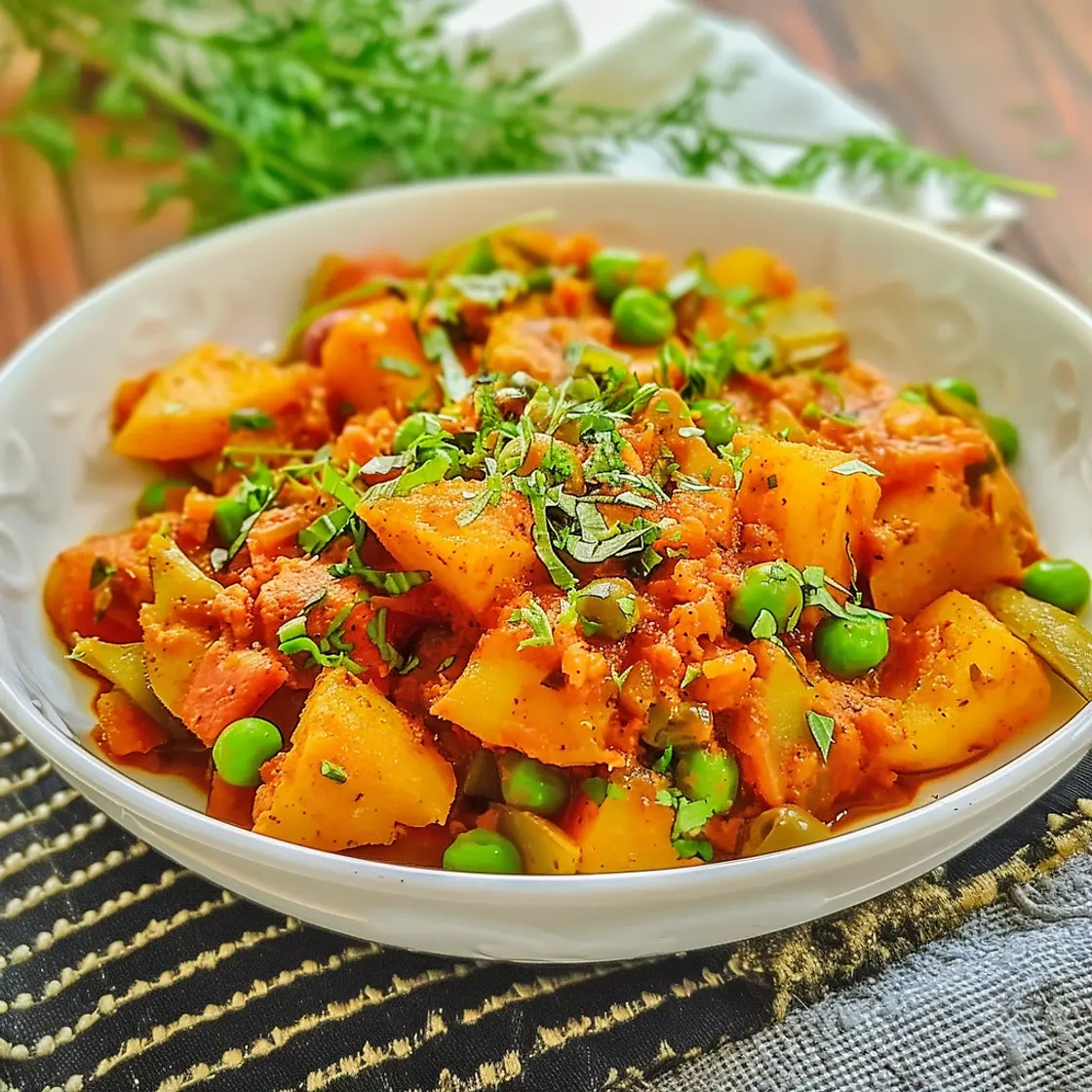 Aloo Gajar Matar