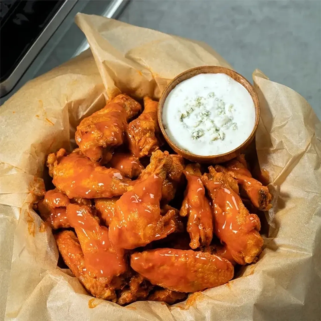 Air Fryer Buffalo Chicken Wings