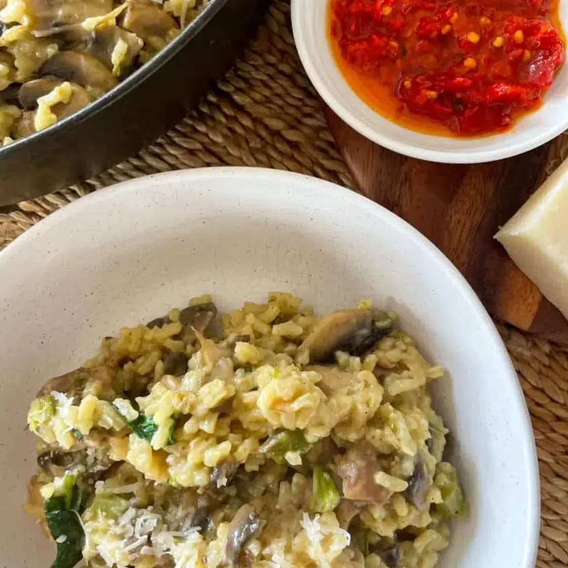 Baked Chicken Risotto