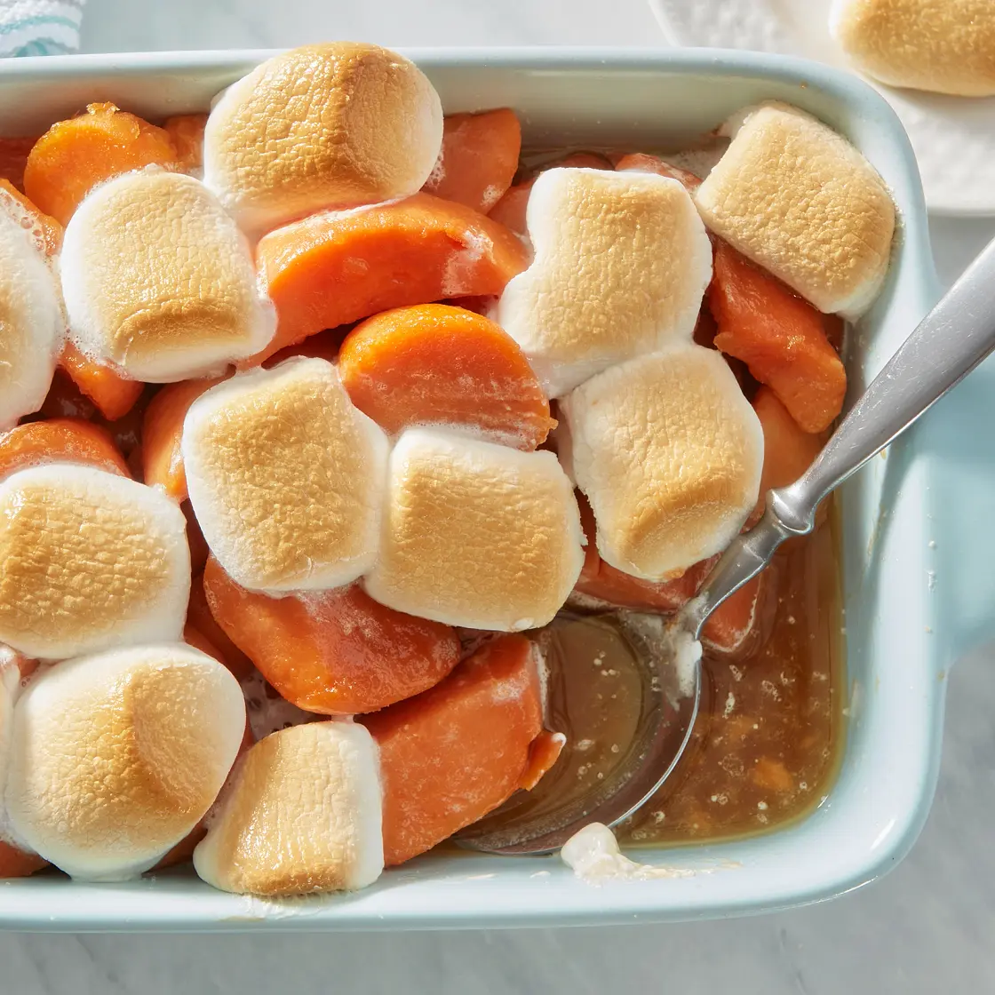 Marshmallow-Topped Sweet Potatoes