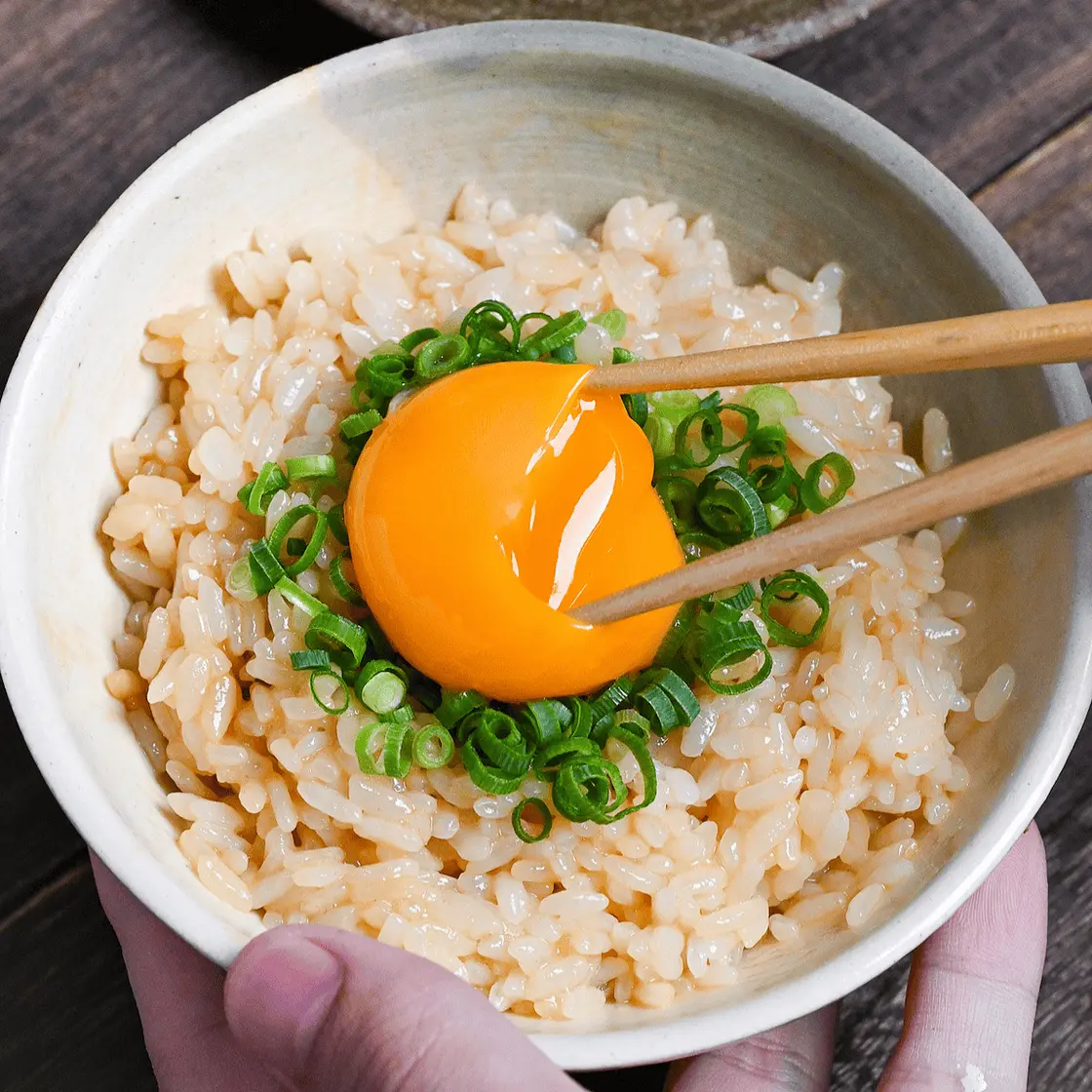 Tamago Kake Gohan (TKG Japanese Egg on Rice)