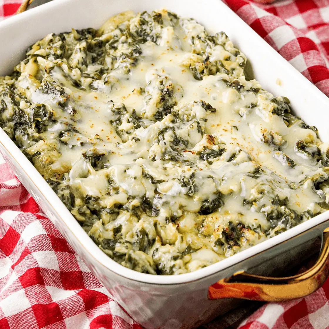 Healthy Spinach Artichoke Dip