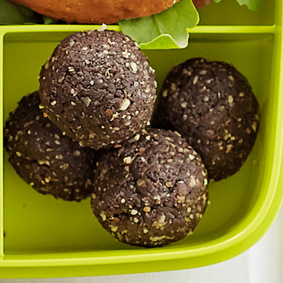 Choc-orange energy balls