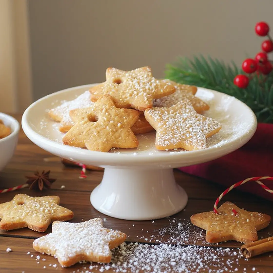 Sablés de Noël à la cannelle