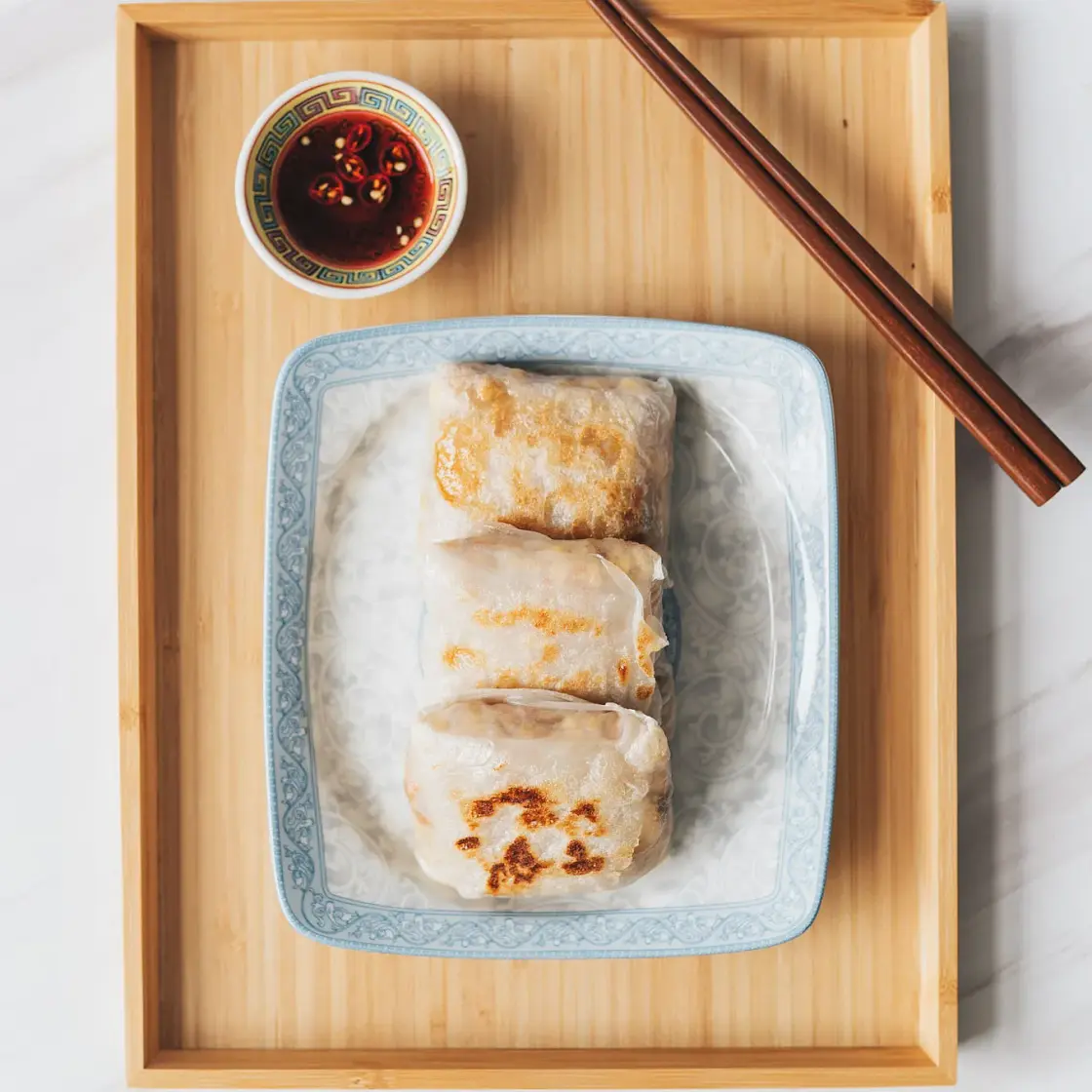 Easy Rice Paper Dumplings