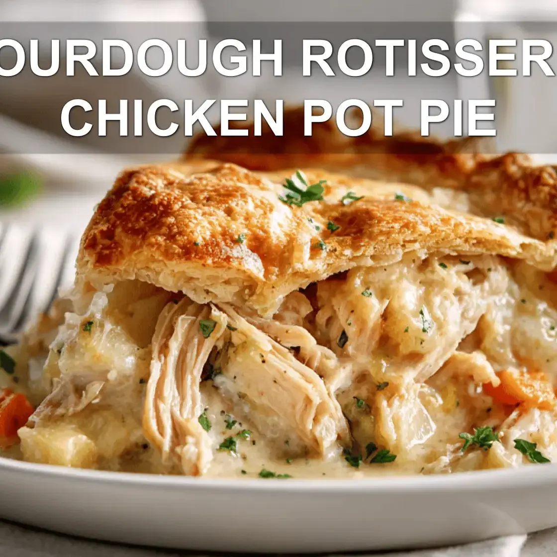 SOURDOUGH ROTISSERIE CHICKEN POT PIE