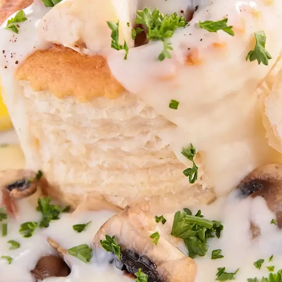 Vol-au-vent aux fruits de mer