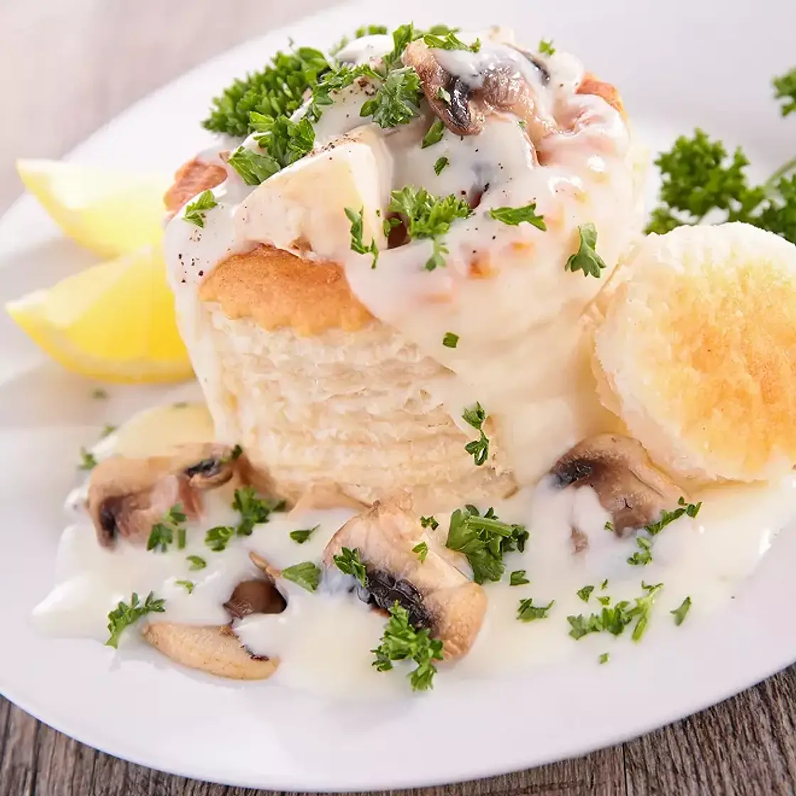 Vol-au-vent aux fruits de mer