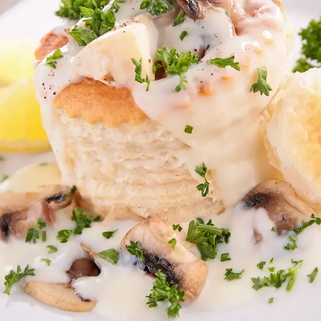 Vol-au-vent aux fruits de mer