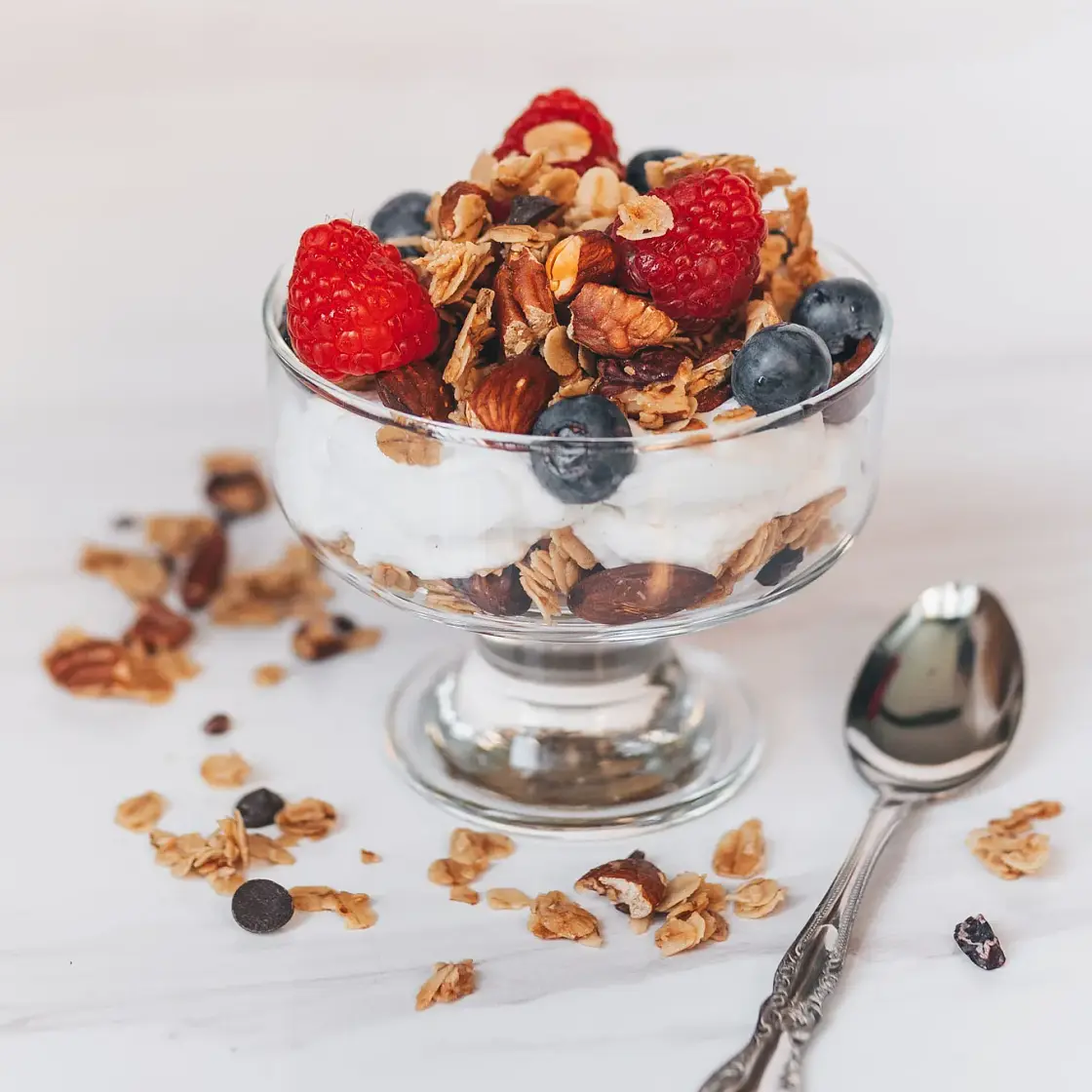 Low-Sugar Chocolate Chip Granola