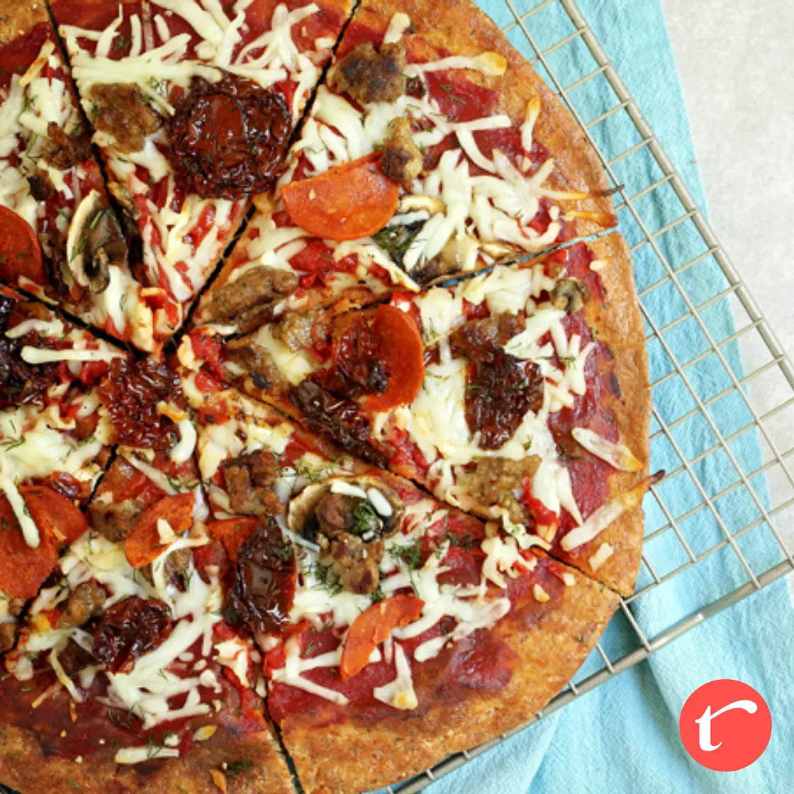 Fat Head Pizza Recipe - almond flour or coconut flour