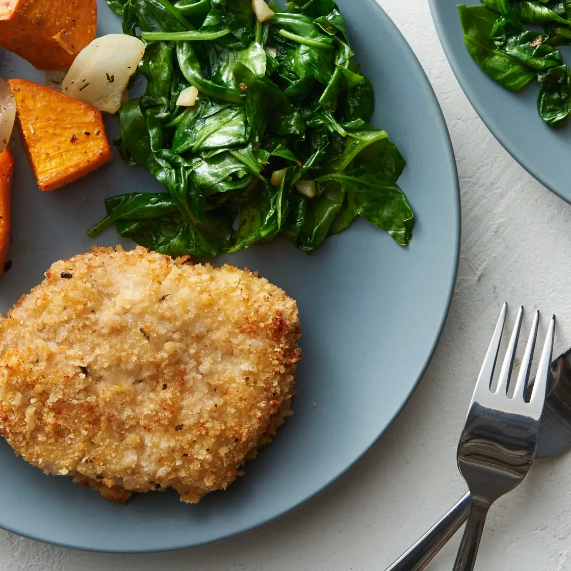 Air Fryer Italian Pork Chops for Two