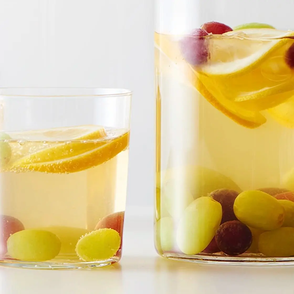 Non-Alcoholic White Grape Spritzer