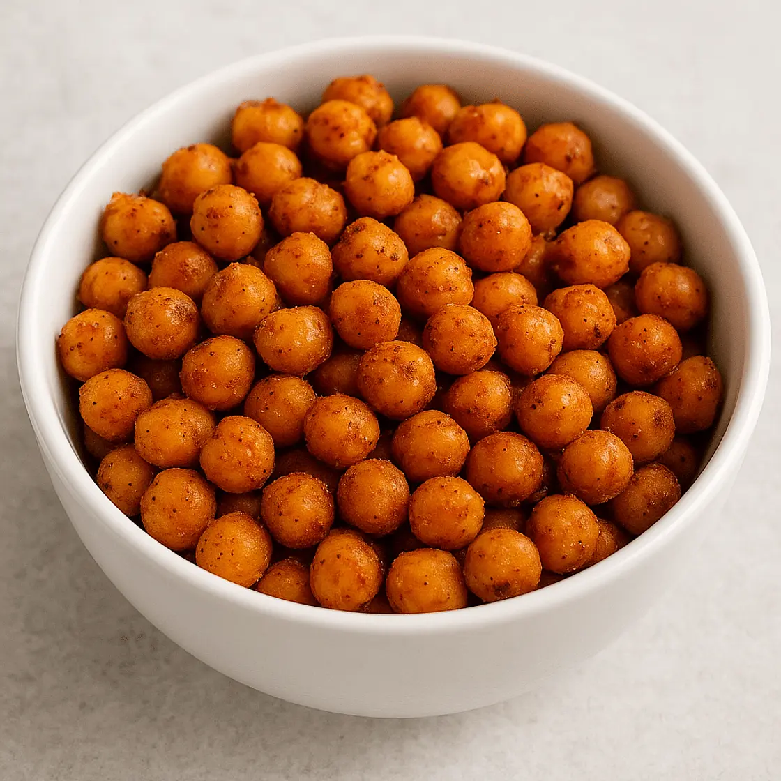 Crispy chickpeas
