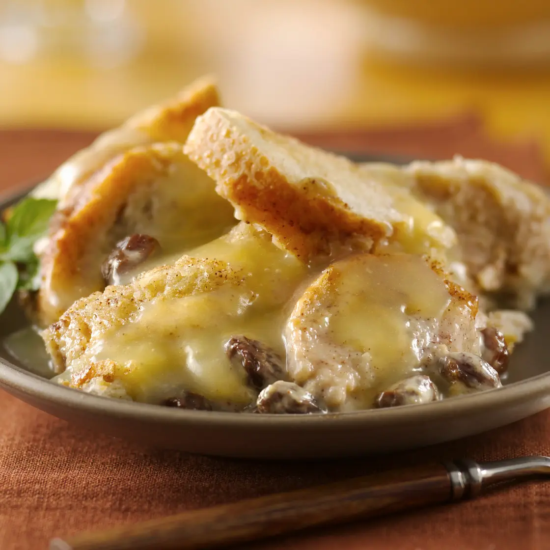 Bread Pudding with Whiskey Sauce