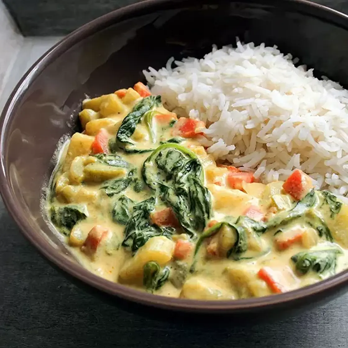 Curry de légumes (végétalien)