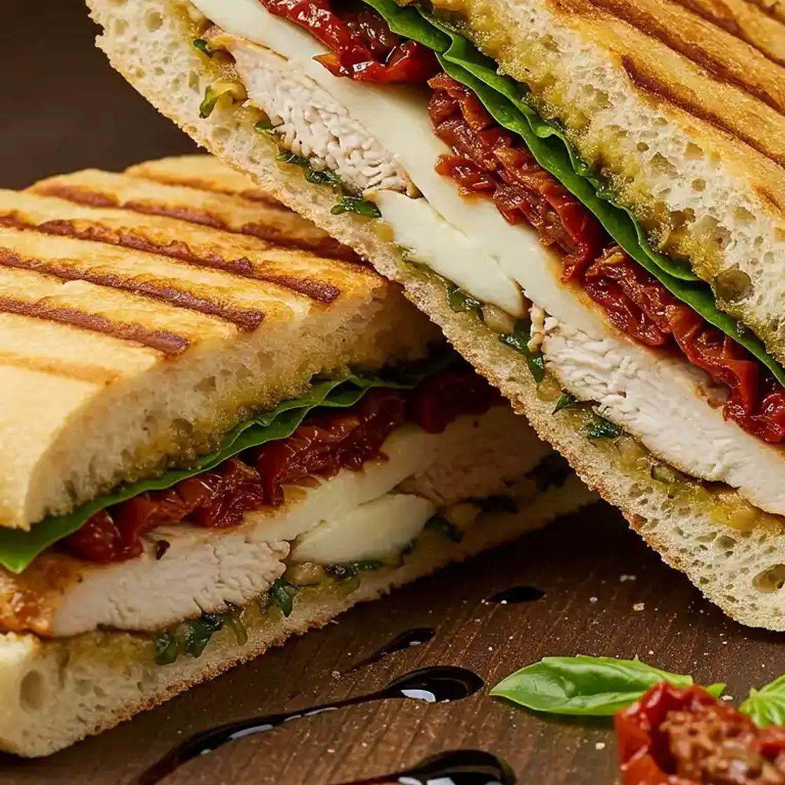 Recette panini au poulet grillé