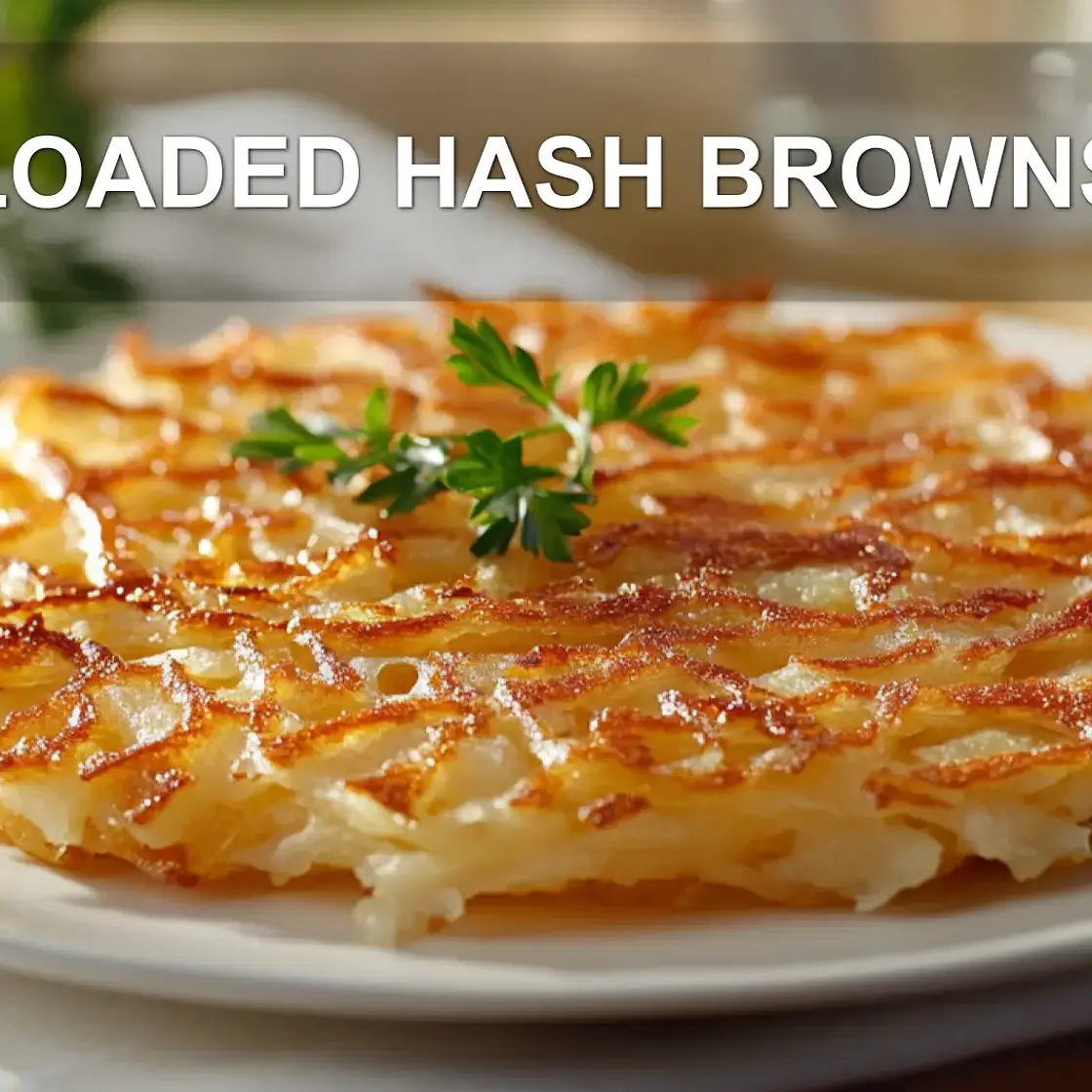 LOADED HASH BROWNS
