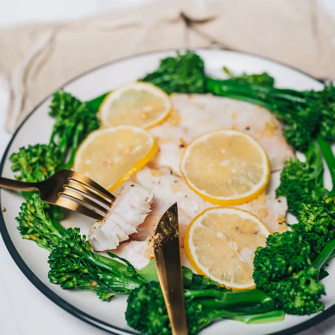 Sheet Pan Garlic Lemon Tilapia