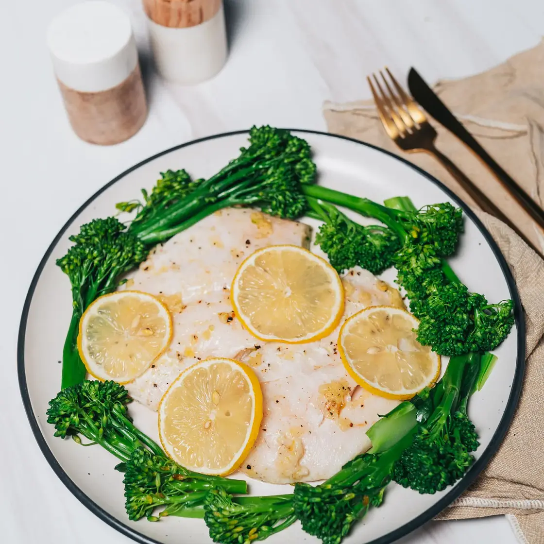 Sheet Pan Garlic Lemon Tilapia