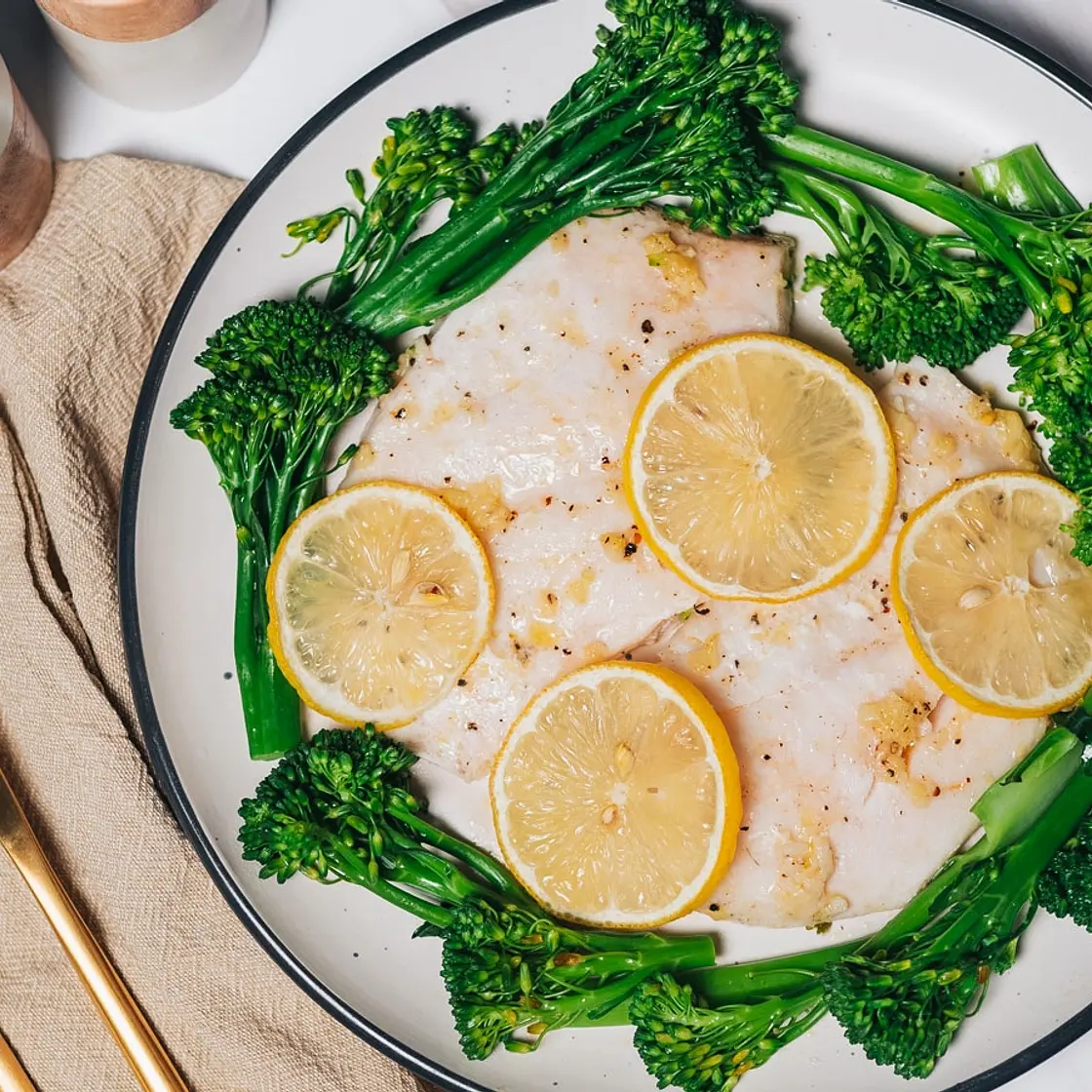 Sheet Pan Garlic Lemon Tilapia
