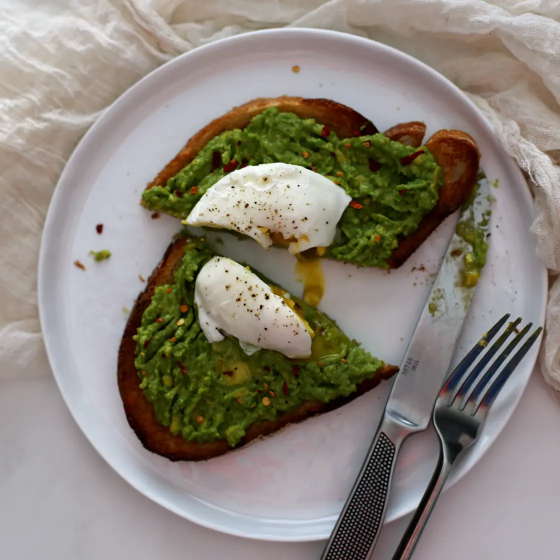 Microwave Poached Eggs