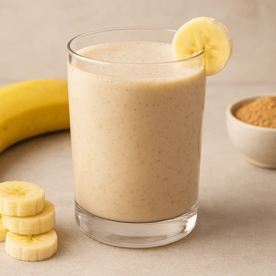 Banana power protein shake